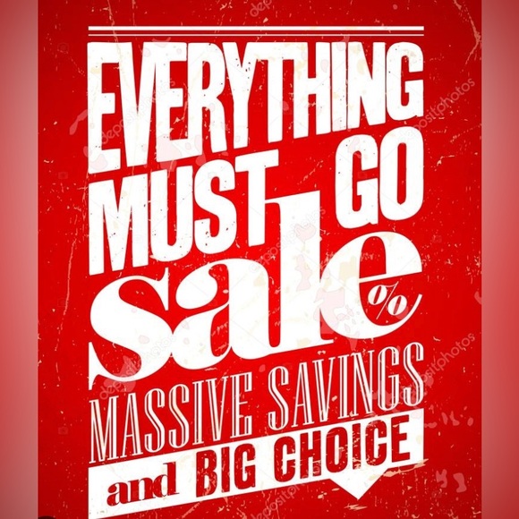 Everything Must Go Sale - Picture 1 of 1
